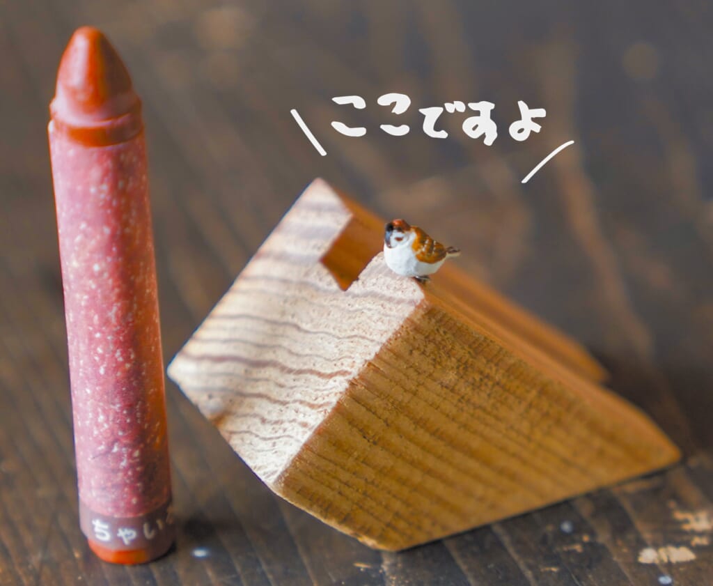 chou chou6月号 Pickup】スズメを知ろう！ 鳥曇で野鳥の彫刻絵付け