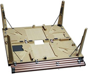 折りたたみ式麻雀卓「持ってこー雀」T-1高級仕上 デラックスフルセット