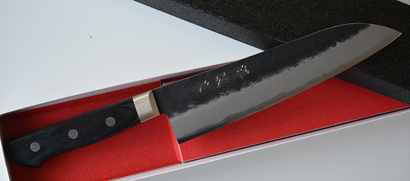 ダマスカス三徳包丁