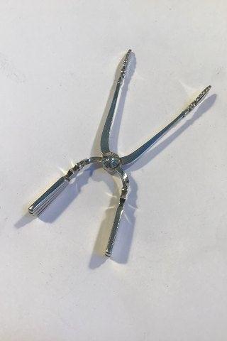 Georg Jensen Sterling Silver Bernadotte Sugar Tongs No 174