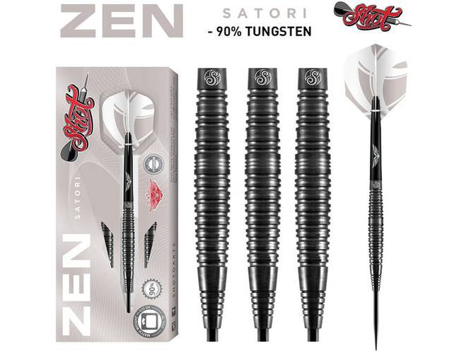 Shot! Zen Satori Steel Tip Darts — Darts.com
