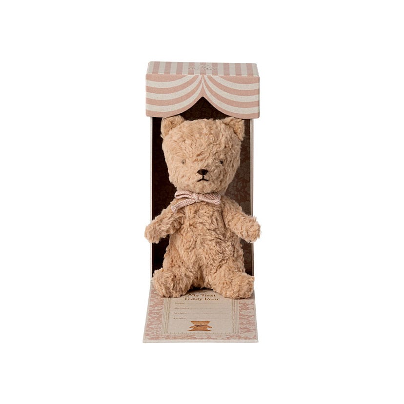 マイファーストテディ/ピンク(ピンク): おもちゃ[DADWAY ダッドウェイ