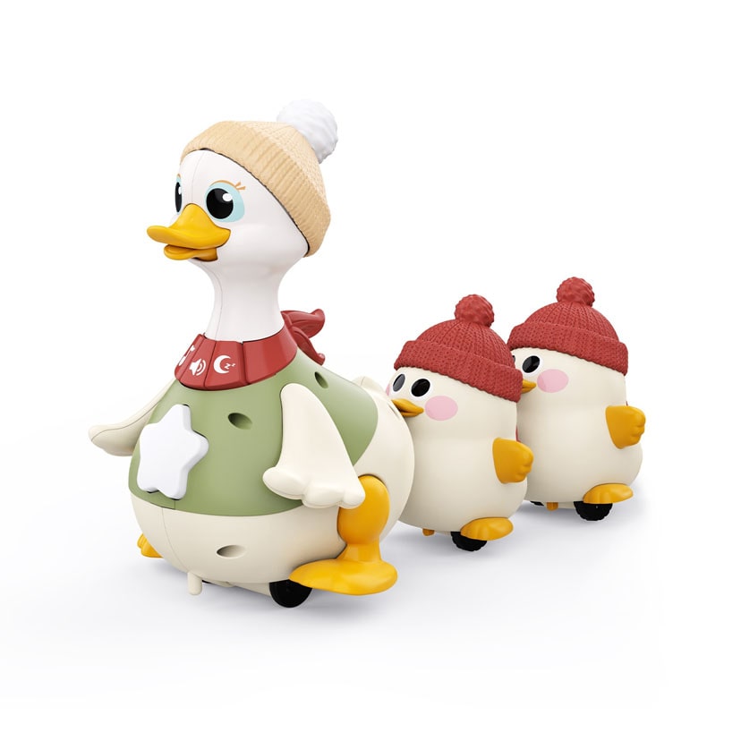 歩く!よちよちアヒルさんファミリー: おもちゃ[DADWAY ダッドウェイ