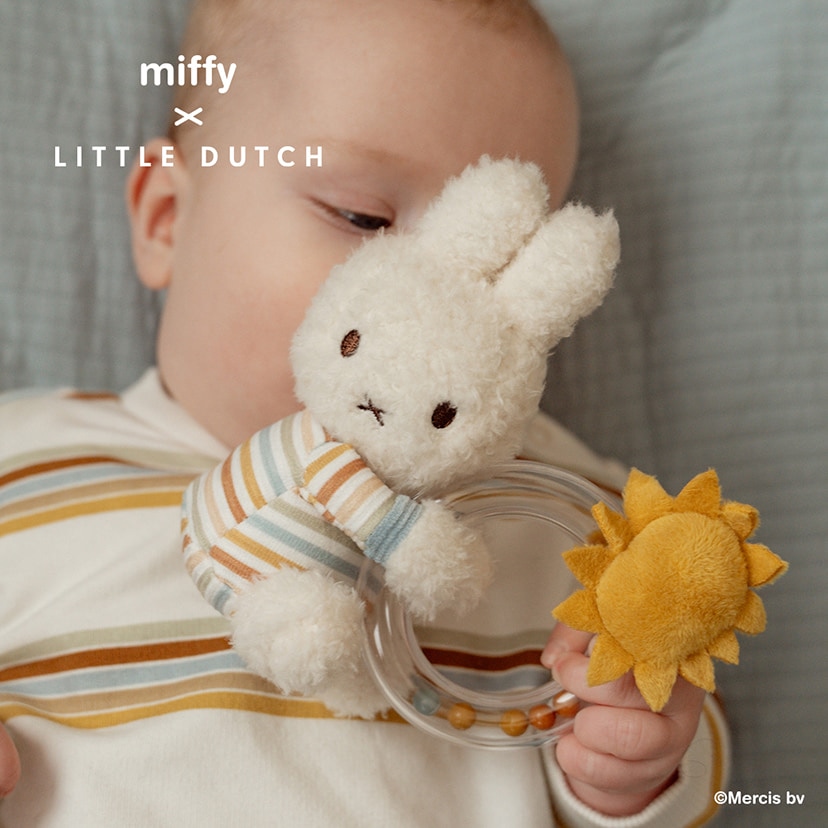SALE】miffy x Little Dutch リングラトル/ヴィンテージサニー