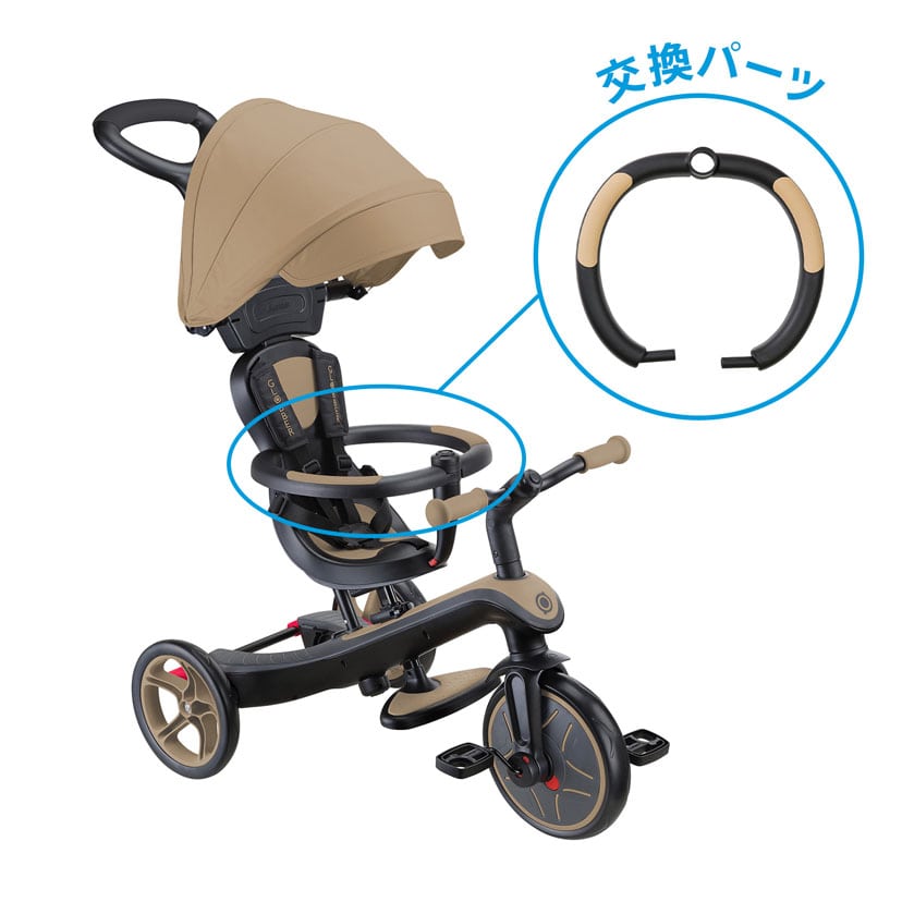 エクスプローラートライク4in1ベビーカー】セーフティガード