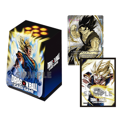 OFFICIAL CARD CASE&CARD SLEEVE SET02 -VEGITO- | Dragon Ball Super