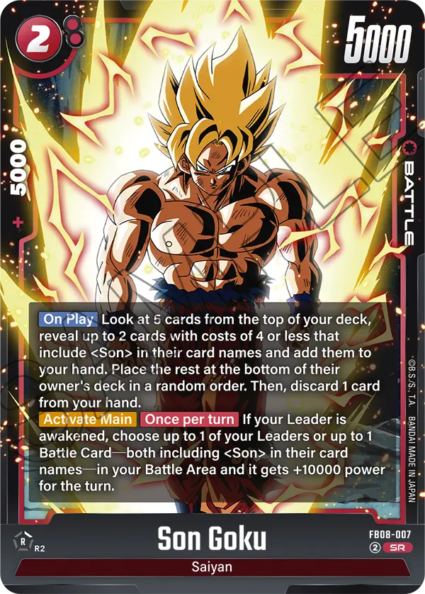 CARD DATABASE | Dragon Ball Super Card Game Fusion World