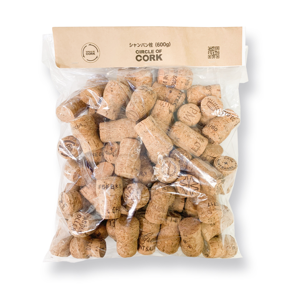リサイクルコルク シャンパン栓 コルクシート 600g | ホームセンター