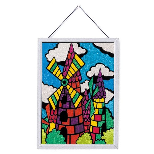 ニューステンドグラスA(カッター無) 13299 アーテック クラフト