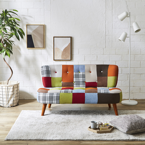 コンパクトパッチワークソファー so-pf 後藤家具物産 ソファー 1230