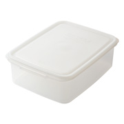 蓋付きアルミ保存容器 深型 大 谷口金属 密封・保存容器 3.1L グレー