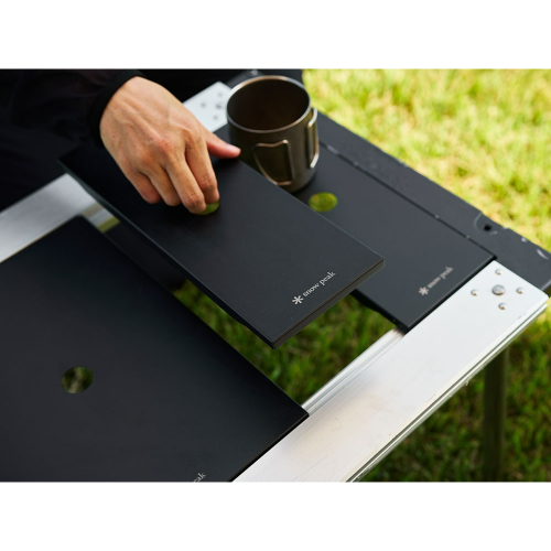 ステンレストレーハーフユニット ブラック FES-086-BK snow peak