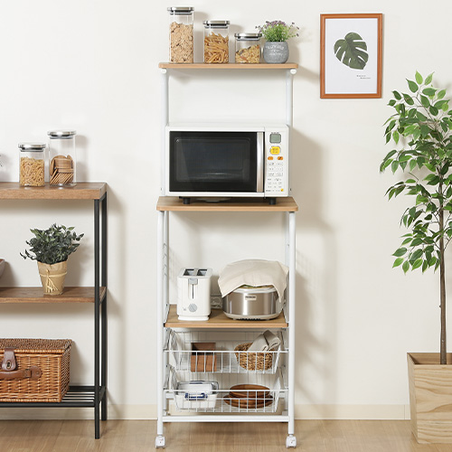 レンジワゴン 14691 不二貿易 レンジ台 | ホームセンター通販はDCM