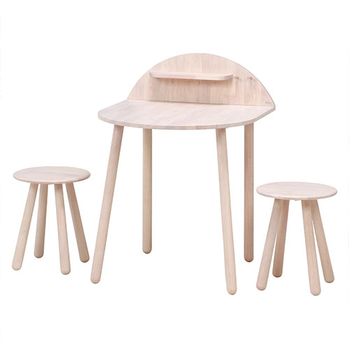 NS ダイニング3点セット 37673 不二貿易 ダイニングテーブル ホワイト