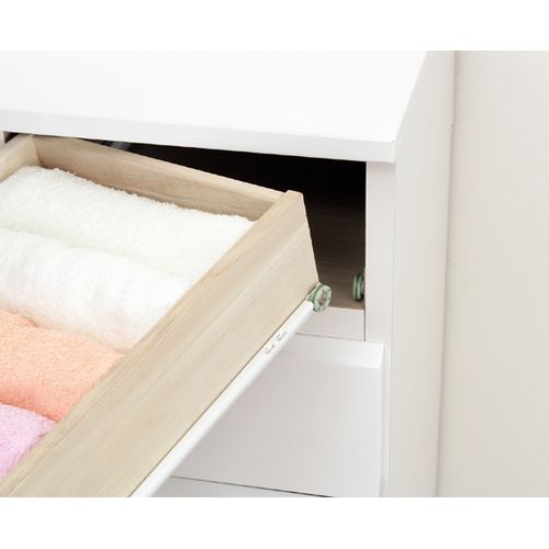 シャイン スリムチェスト3段 23696 kuroshio 3段 W305×D400×H545mm