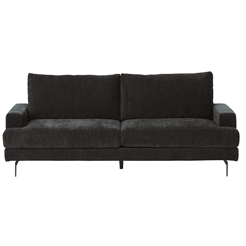 2人掛け エレーナ チャコール 344457 関家具 ソファー 2人掛け