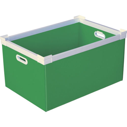 プラスチック折畳みコンテナ パタコン NM-80 ブルー 50090-NM80-B