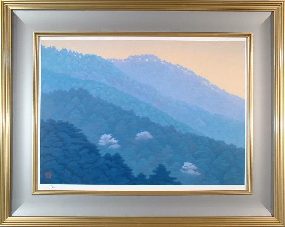 東山魁夷 曙(新復刻画)