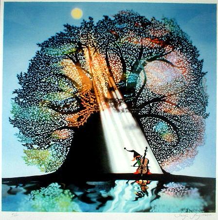 藤城清治 月光の響き