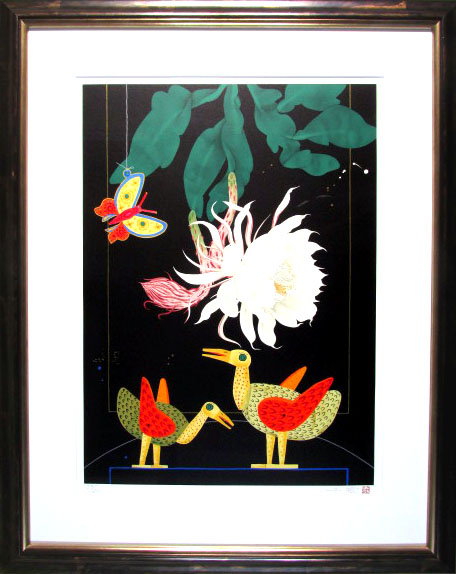 中島千波 月下の夜