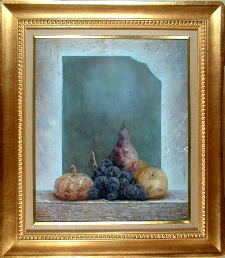 桜田晴義 静物（油彩8号）