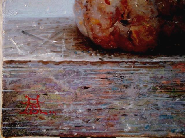 桜田晴義 静物（油彩8号）