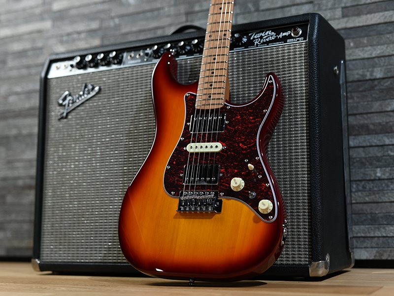 The latest model with stainless steel frets is now available in