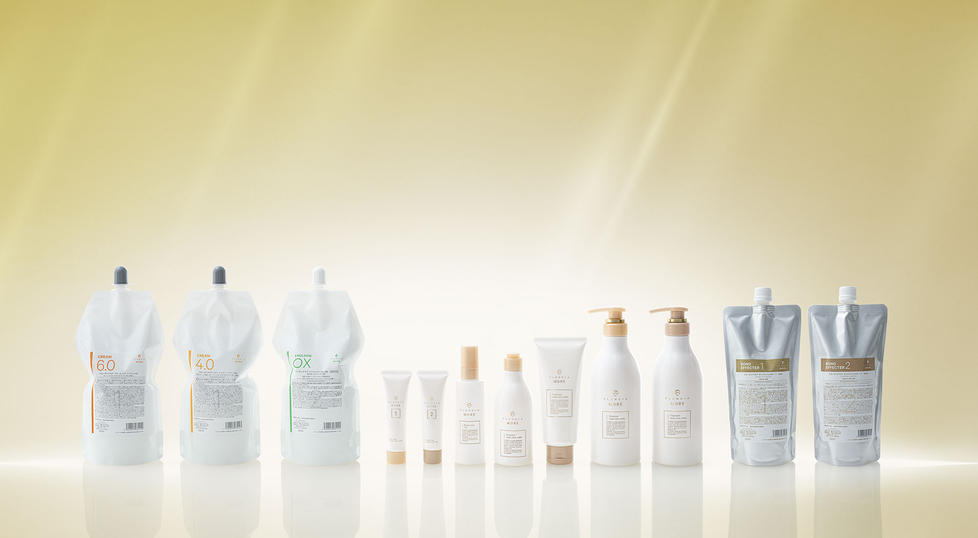 FLOWDIA MORE フローディアモア：ブランド情報（美容室専売品）｜デミ