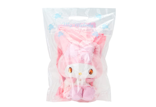 おでかけ マイメロディ｜祝電｜ぬいぐるみ | 電報の申込はKDDIグループ