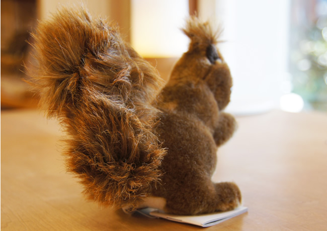 ケーセン（Kosen）社 【子りすのぬいぐるみ】 木のおもちゃデポー