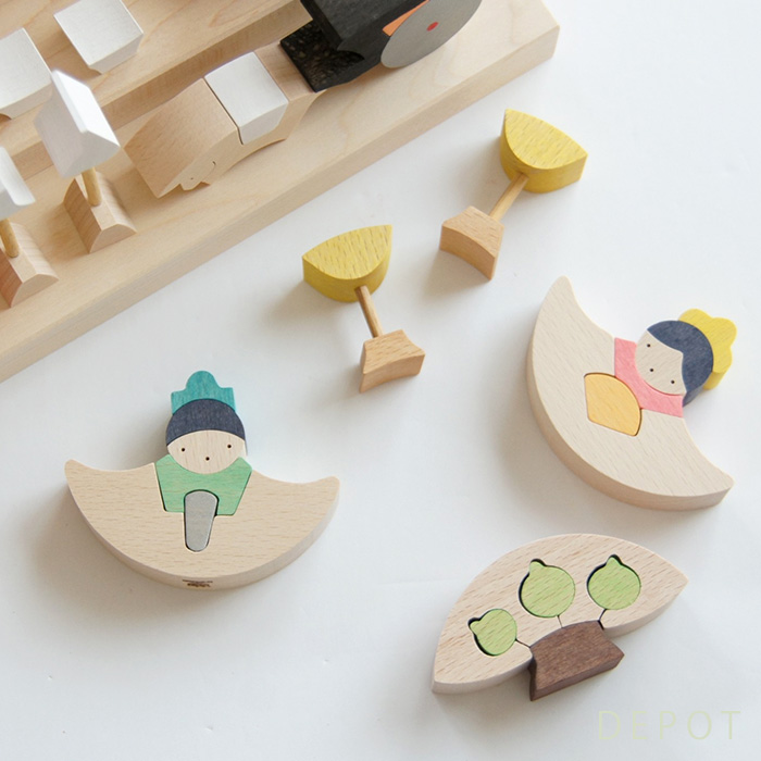 小黒三郎・ひな人形 KH415 【銀杏円びな五段飾り（普通垂幕）】遊