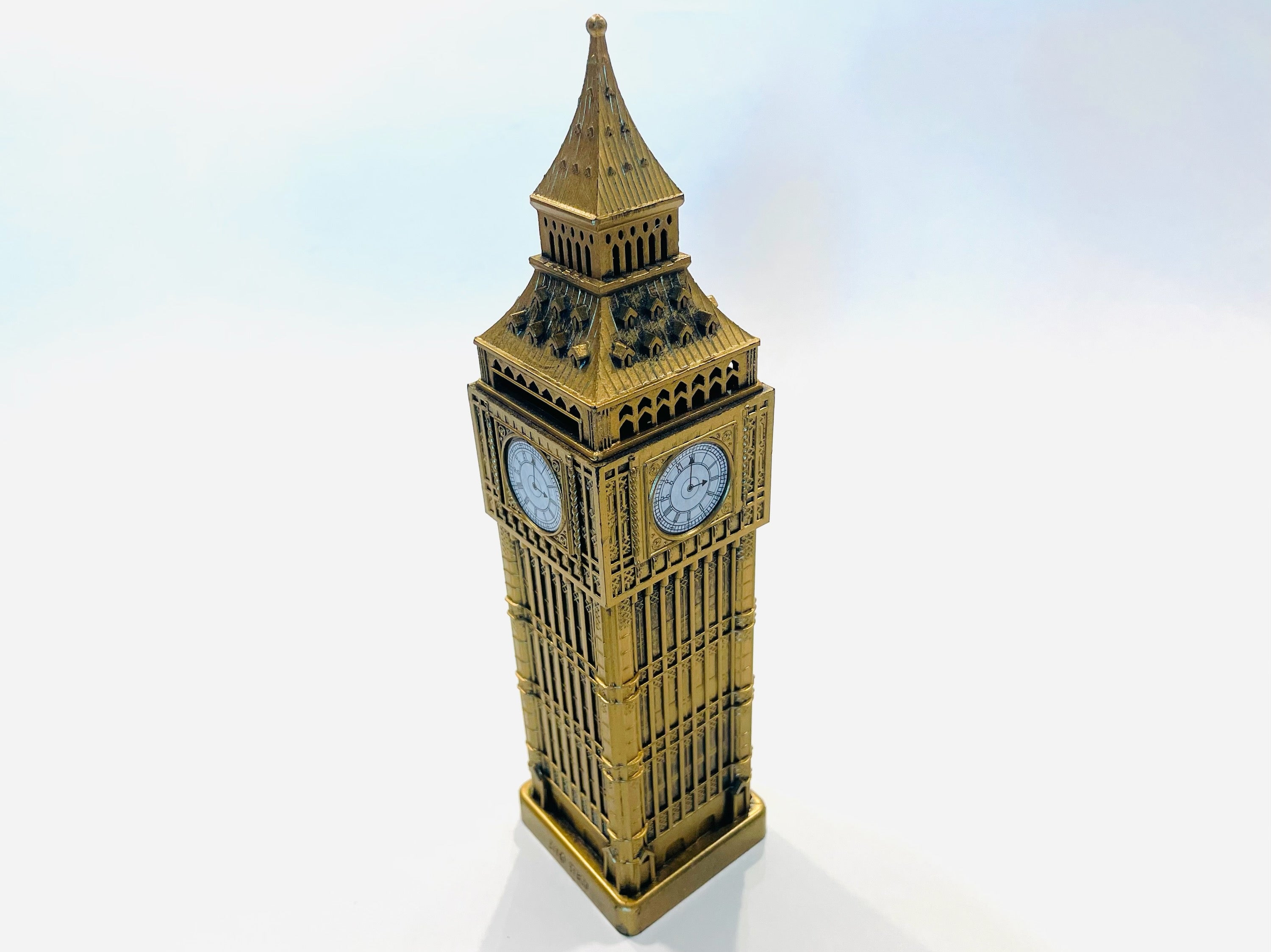 Big Ben London Golden Monument Decorative Statue – Designer Unique