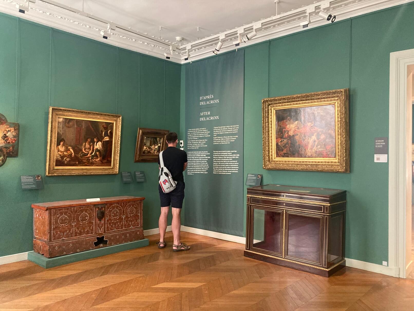 パリ・アート情報「パリの小さなドラクロワ美術館。『民衆を導く自由の