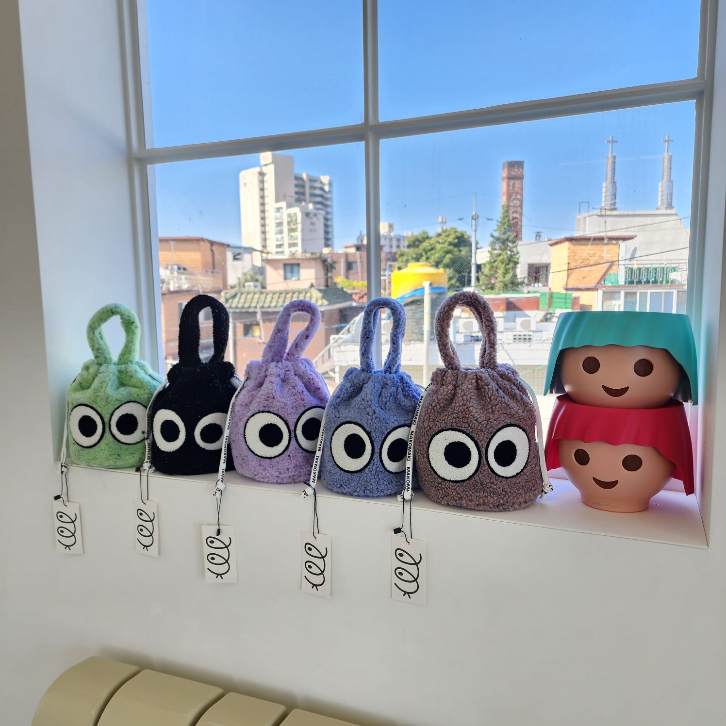 Cozy Sherpa Tote Bag with Chenille Patch & Adjustable Straps