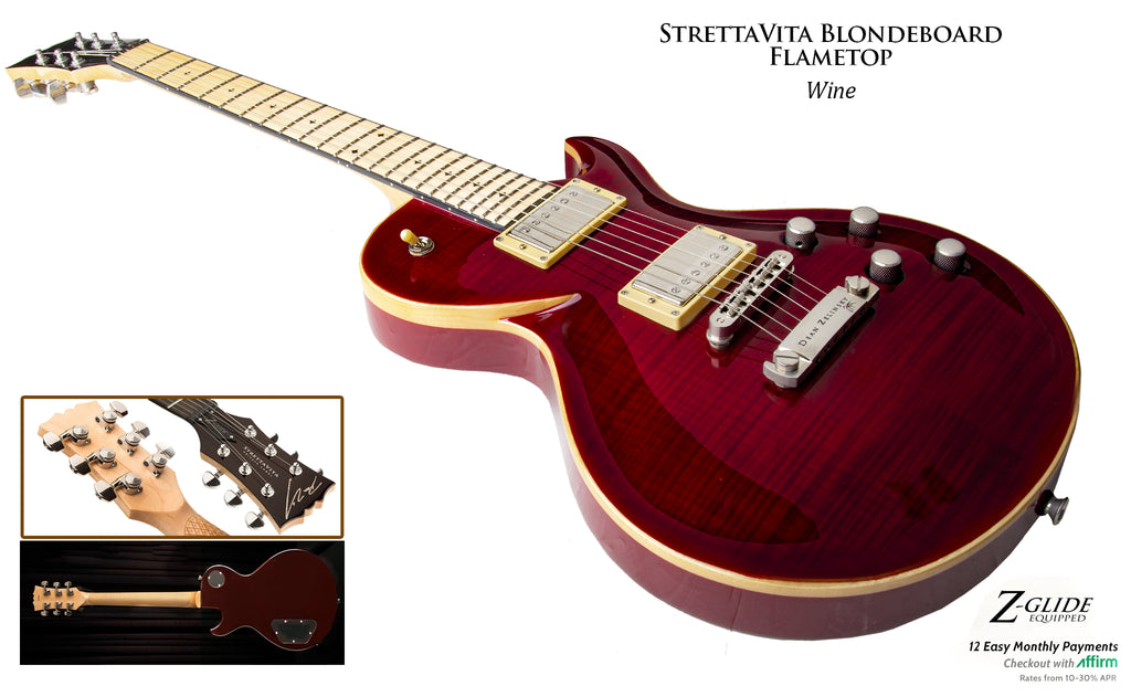 STRETTAVITA CUSTOM FLAME BLONDEBOARD – DZPL