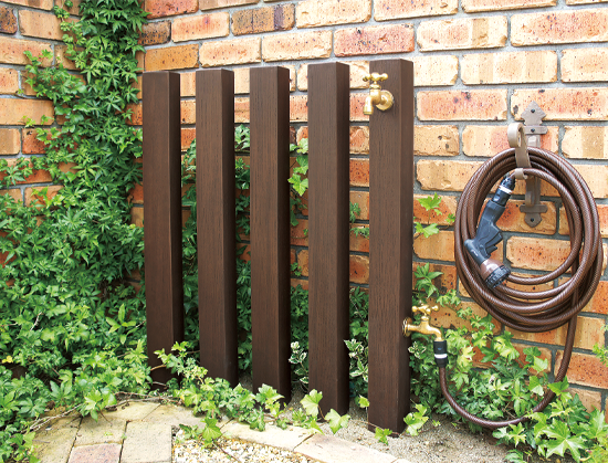 おしゃれな立水栓ウォータースタンド（立水栓）