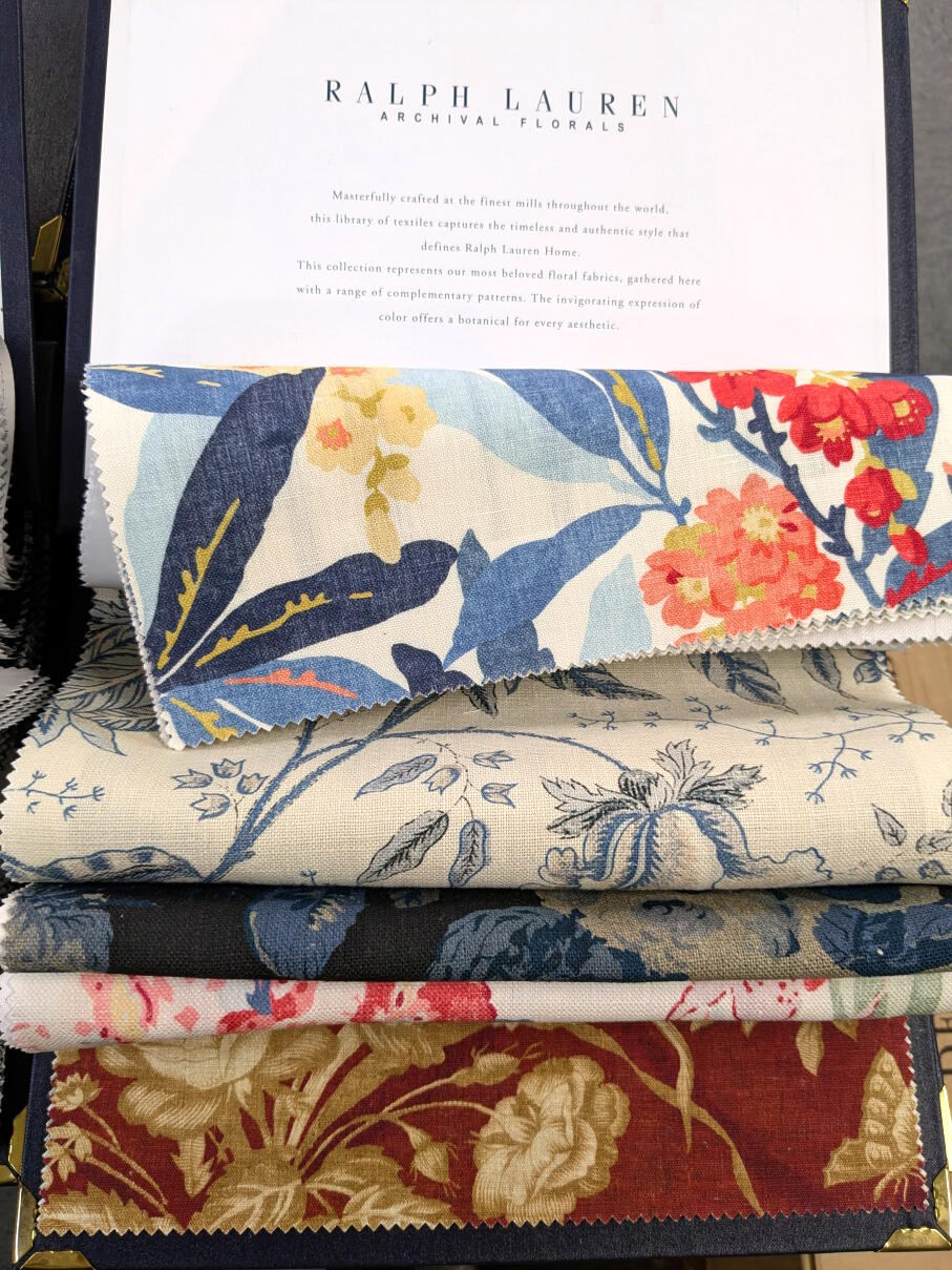 ラルフ ローレンのカーテンと壁紙 | オーダーカーテンは東京南青山の