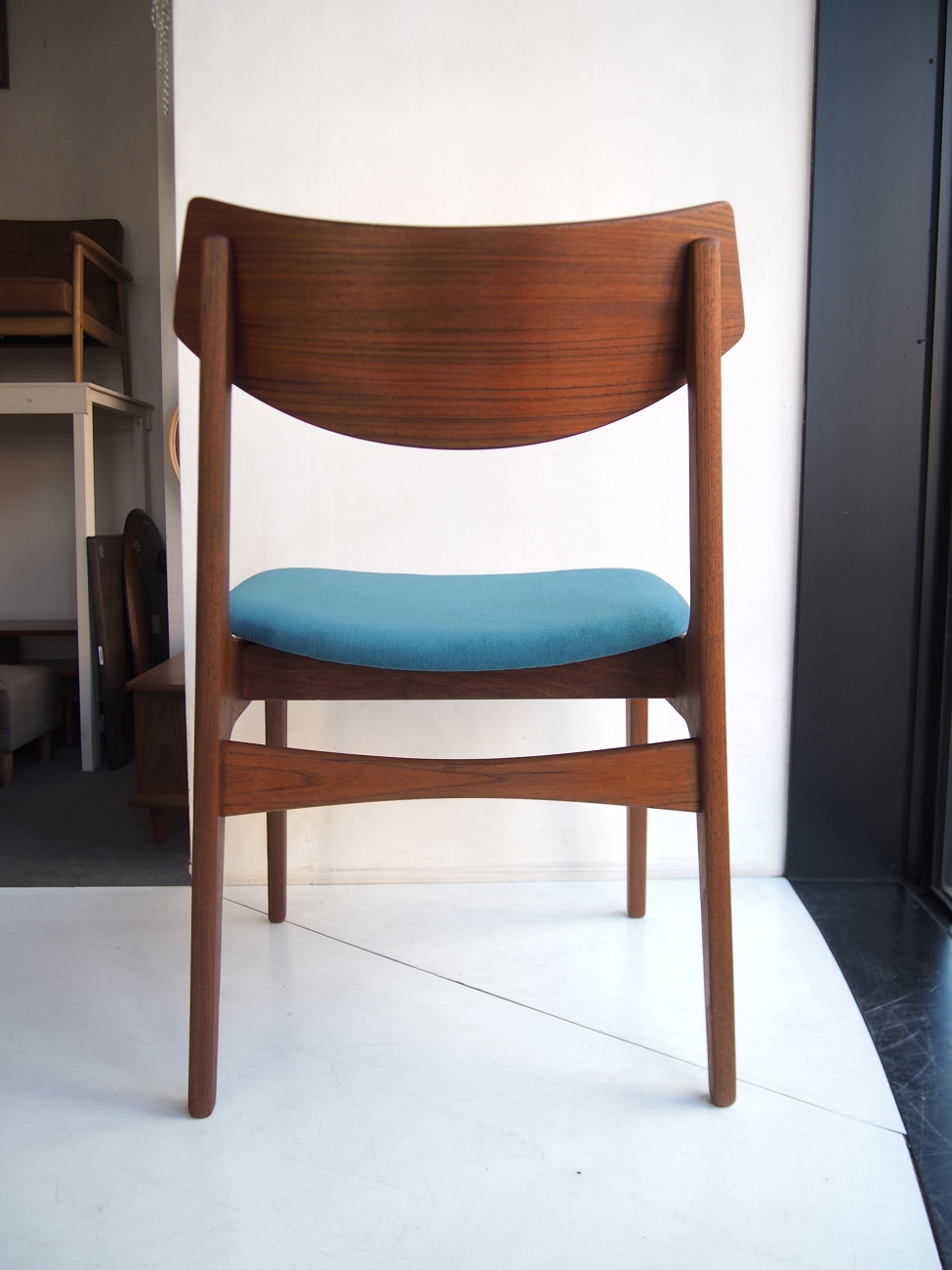 チーク ダイニングチェア（2/4脚セット） ビンテージ家具家具 / dining