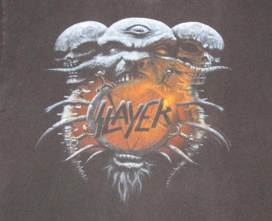 Slayer 1994 Divine Intervention Tour Vintage T Shirt Embrace | Defunkd