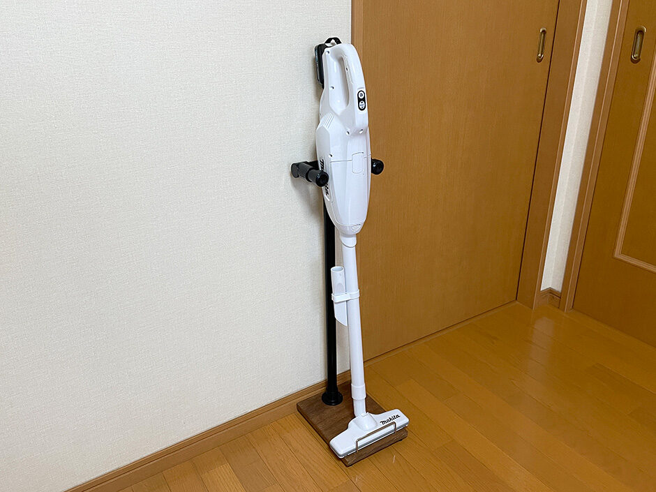 コードレス掃除機スタンド｜Diy-Life - イレクターで、できるワクワクを。