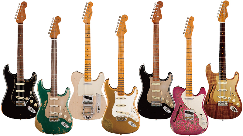 Fender Custom Shop】フェンダーカスタムショップが2017年下半期の