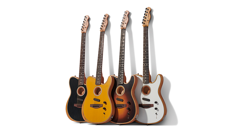 Fender／Acoustasonic Player Telecaster】アコスタソニックがシンプル