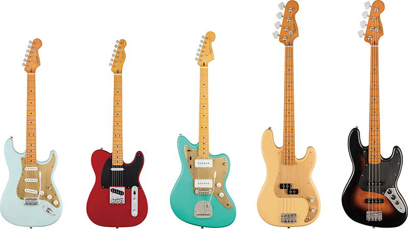Squier／40th Anniversary Vintage Edition】ブランド40周年記念