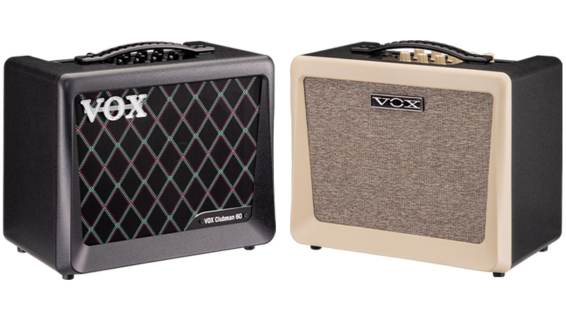 VOX／Clubman 60、Ukulele 50】Nutube搭載のホロウ・ボディ向けアンプ
