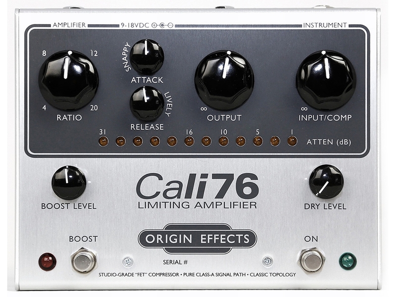 オリジン・エフェクツの高品質コンプレッサーCali76の限定モデル｜製品