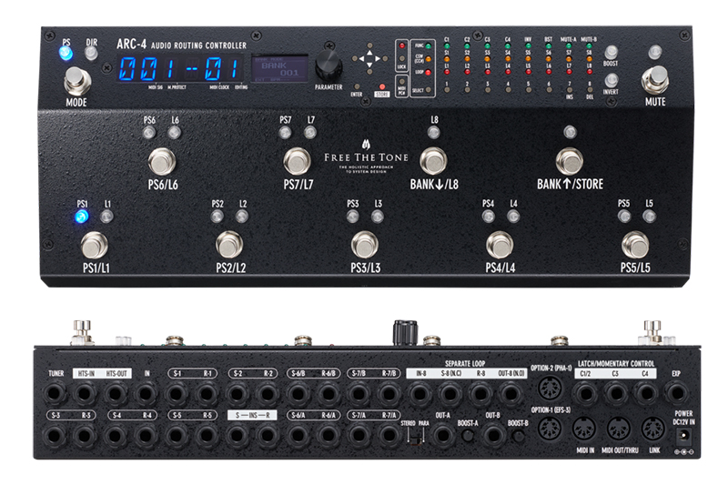 FREE THE TONE／ARC-4 AUDIO ROUTING CONTROLLER】人気スイッチャーの