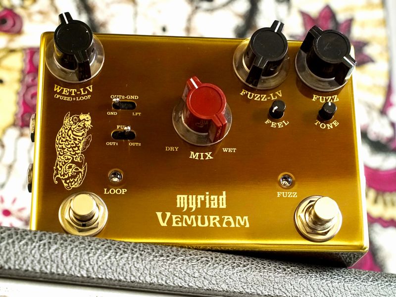 VEMURAM／Myriad】シリコンとゲルマニウムのハイブリッド型ファズに