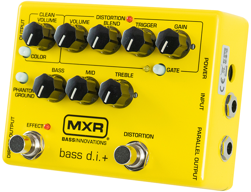 MXR／IKEBE ORIGINAL M80 BASS D.I.+ Yellow】定番ベース・プリに