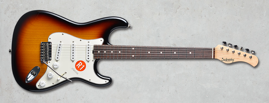 サドウスキーの実戦向けストラト・モデル3機種を三井律郎（THE YOUTH