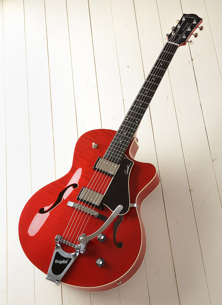 横田明紀男（Fried Pride）が弾くGodin 5th Avenueシリーズ | デジマート